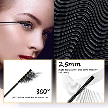 QUEWEL Long-Lasting Latex Free Lash Bond For DIY Eyelash Extensions Glue