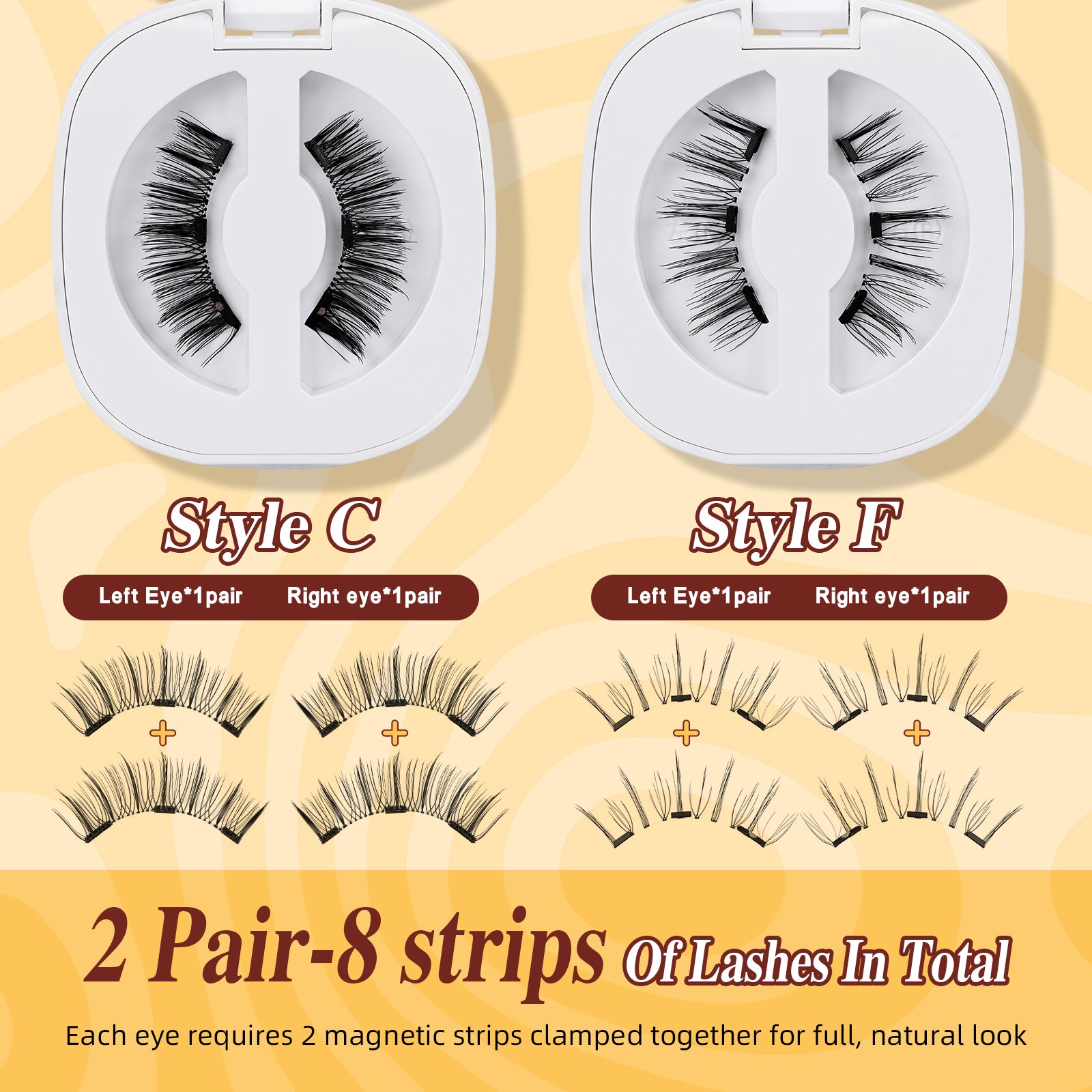 QUEWEL Upgrade Soft Magnetic Eyelashes with Applicator No Glue Reusable Quewel Eyelash QUEWEL Upgrade Soft Magnetic Eyelashes with Applicator No Glue Reusable Quewel Eyelash