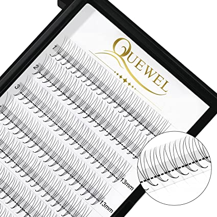 Long Lasting 3D Long-Stem Pre-made Volume Fans | Quewel®
