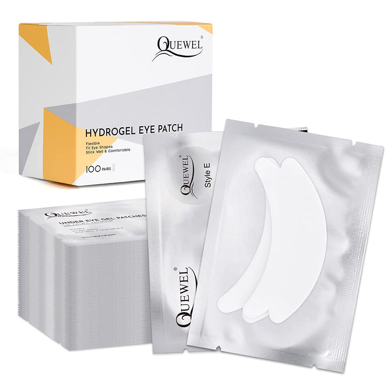 QUEWEL 100 Pairs Eyepads Eyelash Extensions